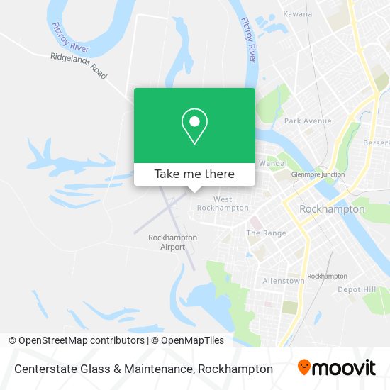 Centerstate Glass & Maintenance map