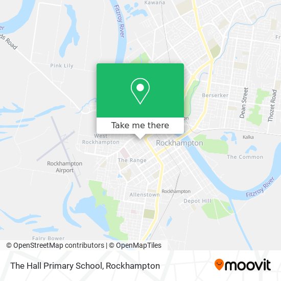 The Hall Primary School map