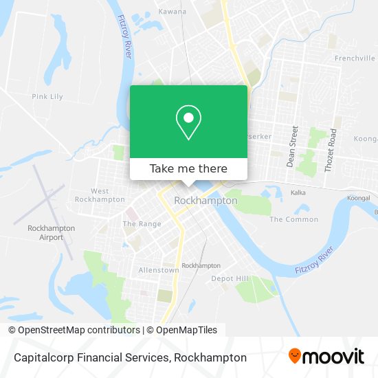 Capitalcorp Financial Services map