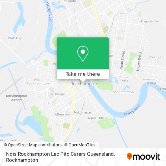 Mapa Ndis Rockhampton Lac Pitc Carers Queensland