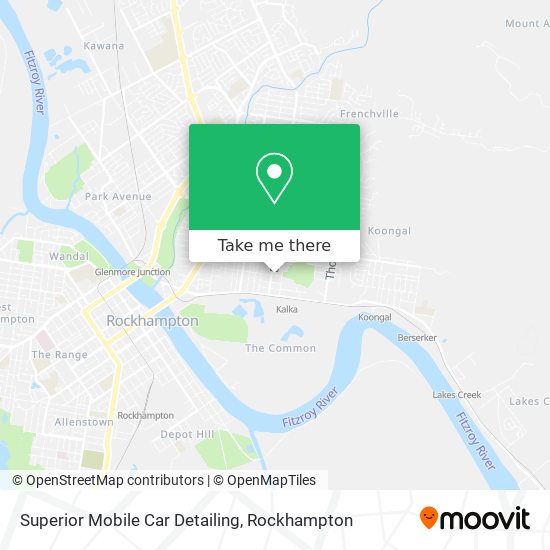 Mapa Superior Mobile Car Detailing