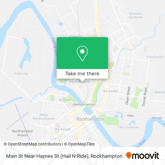 Main St Near Haynes St (Hail N Ride) map