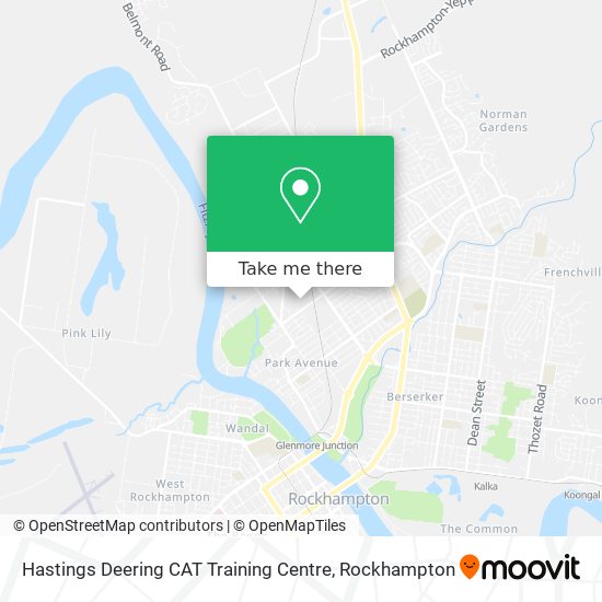 Hastings Deering CAT Training Centre map