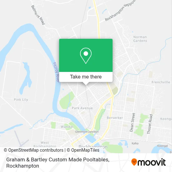 Mapa Graham & Bartley Custom Made Pooltables