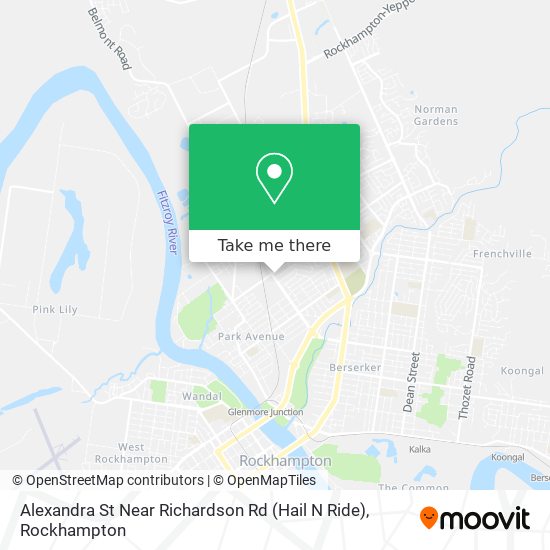 Alexandra St Near Richardson Rd (Hail N Ride) map