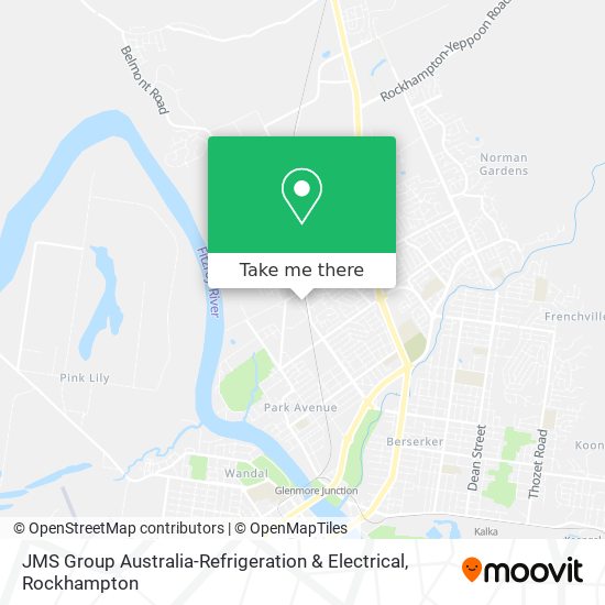 JMS Group Australia-Refrigeration & Electrical map
