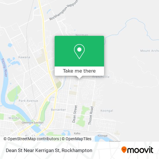 Dean St Near Kerrigan St map