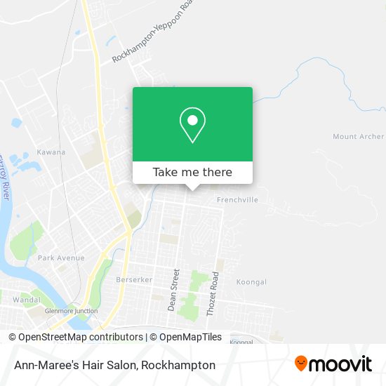 Ann-Maree's Hair Salon map