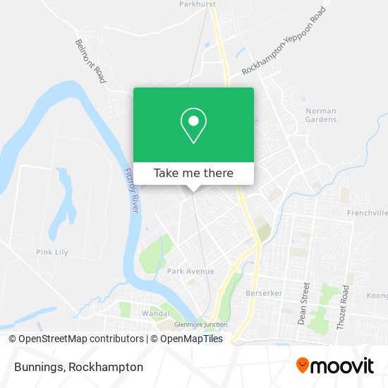 Mapa Bunnings