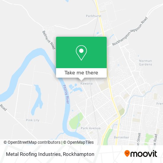 Metal Roofing Industries map