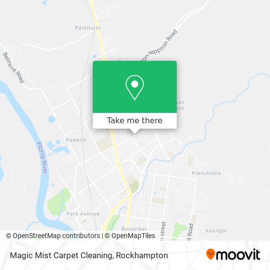 Magic Mist Carpet Cleaning map