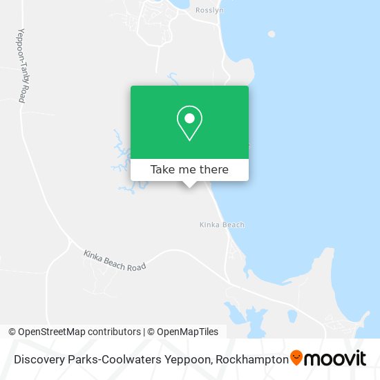 Discovery Parks-Coolwaters Yeppoon map