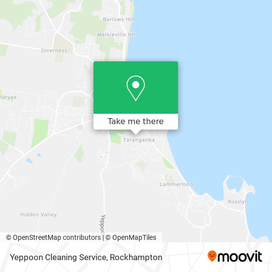 Yeppoon Cleaning Service map