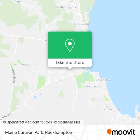 Maine Caravan Park map