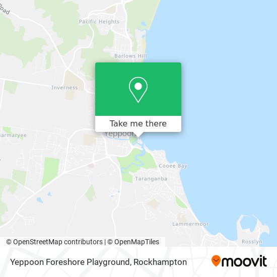 Yeppoon Foreshore Playground map