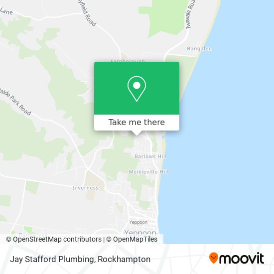 Jay Stafford Plumbing map