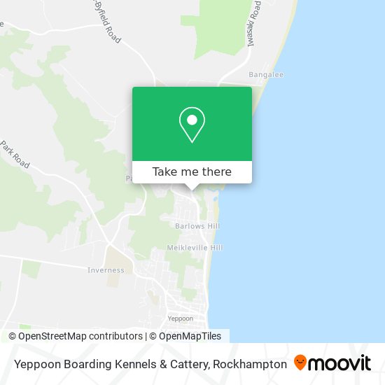Yeppoon Boarding Kennels & Cattery map