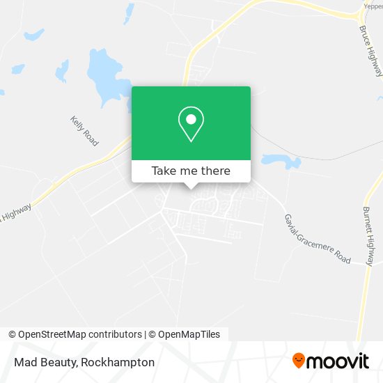 Mad Beauty map