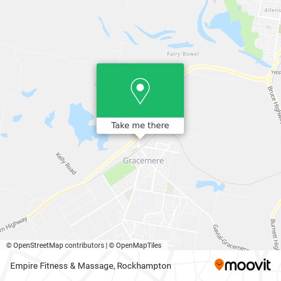 Empire Fitness & Massage map