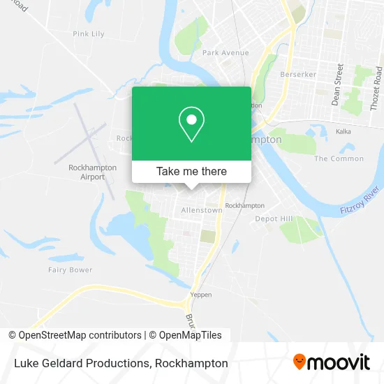 Mapa Luke Geldard Productions