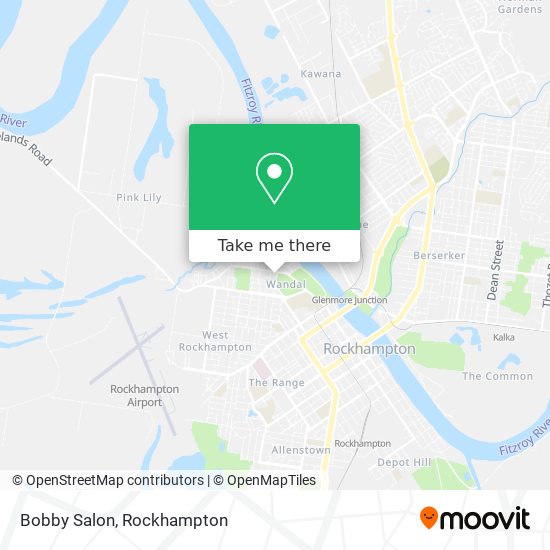 Bobby Salon map