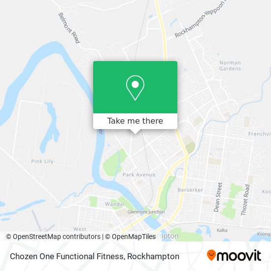 Chozen One Functional Fitness map
