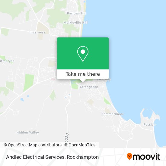 Mapa Andlec Electrical Services