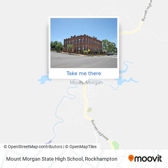 Mount Morgan State High School map
