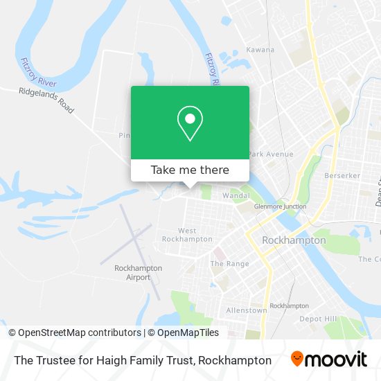 The Trustee for Haigh Family Trust map