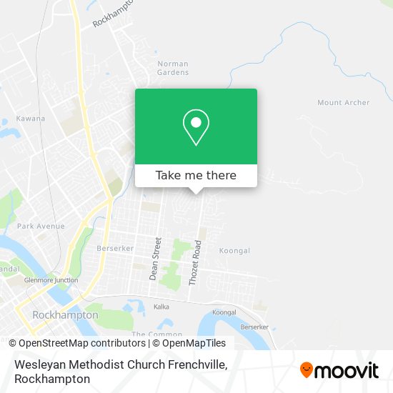 Wesleyan Methodist Church Frenchville map