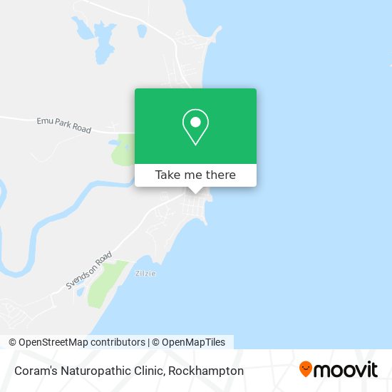 Coram's Naturopathic Clinic map