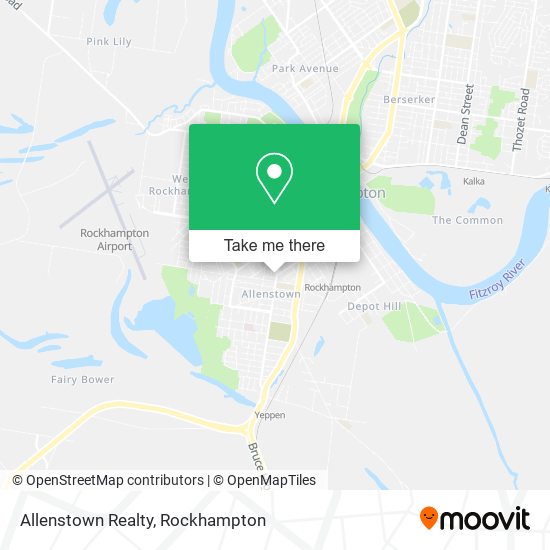 Allenstown Realty map