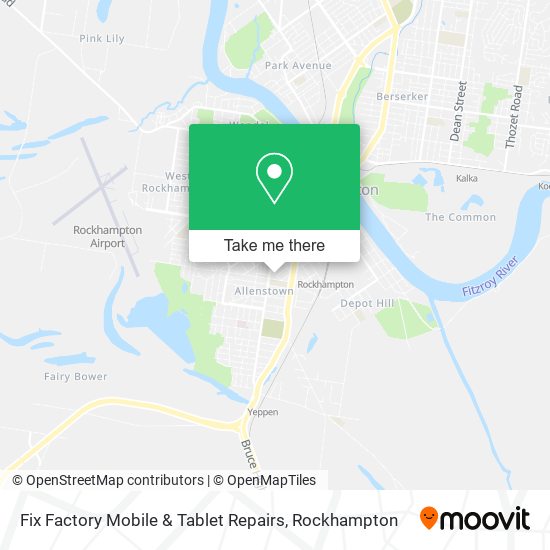 Fix Factory Mobile & Tablet Repairs map