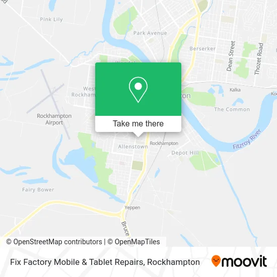 Mapa Fix Factory Mobile & Tablet Repairs