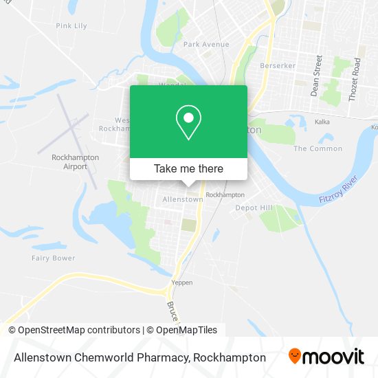 Allenstown Chemworld Pharmacy map