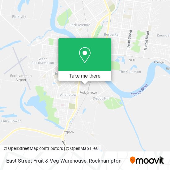 East Street Fruit & Veg Warehouse map