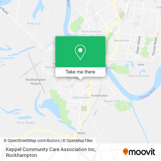 Keppel Community Care Association Inc map