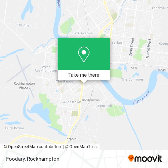 Foodary map