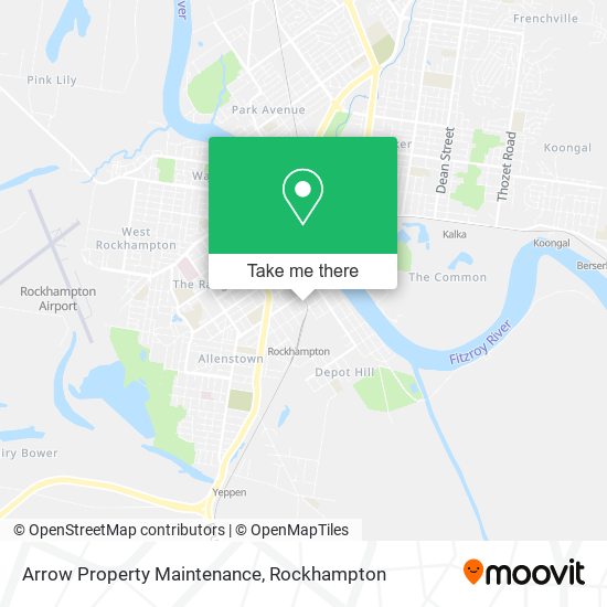 Arrow Property Maintenance map