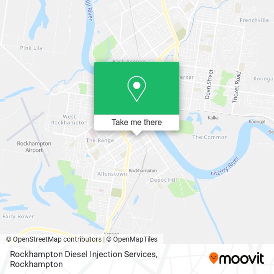 Rockhampton Diesel Injection Services map