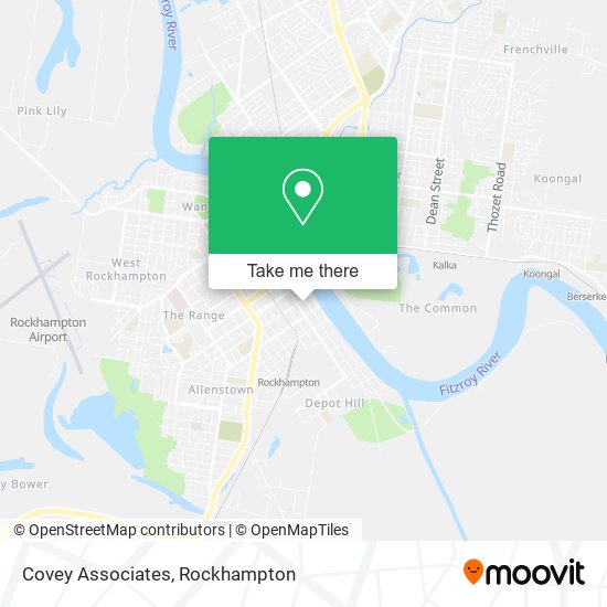 Covey Associates map