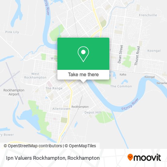 Ipn Valuers Rockhampton map