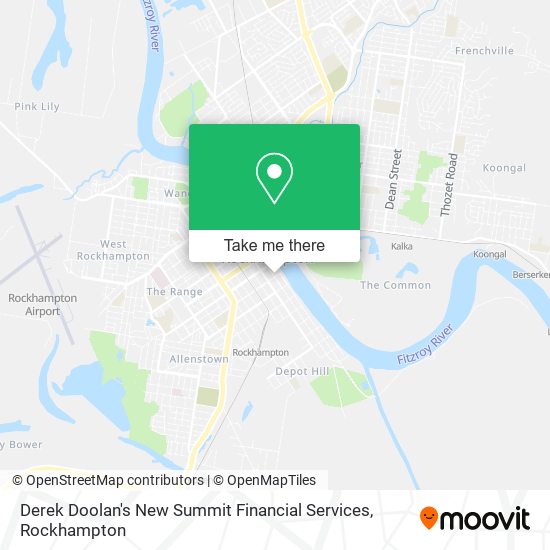 Derek Doolan's New Summit Financial Services map