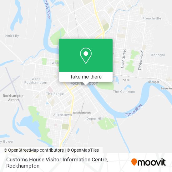 Customs House Visitor Information Centre map