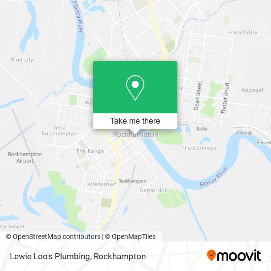 Lewie Loo's Plumbing map