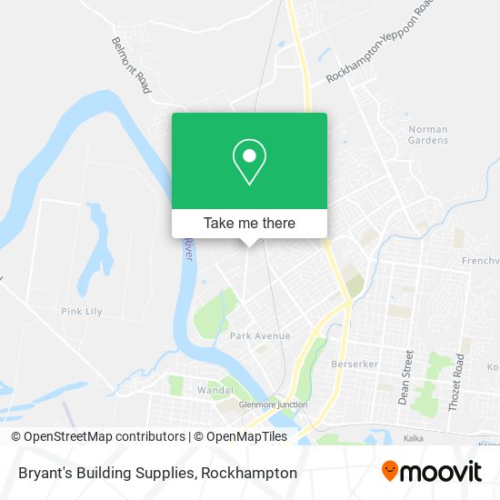 Bryant's Building Supplies map