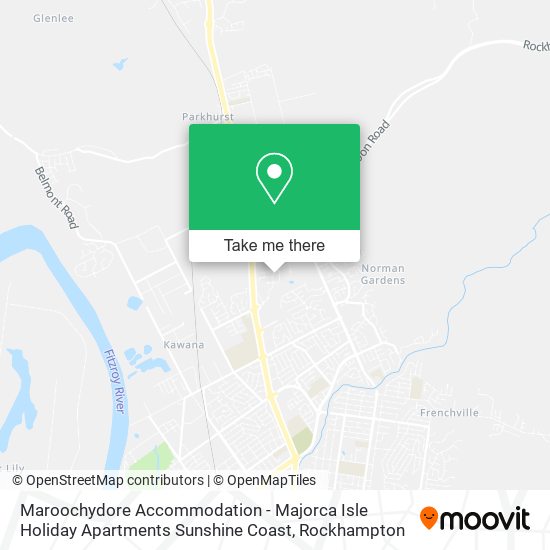 Maroochydore Accommodation - Majorca Isle Holiday Apartments Sunshine Coast map