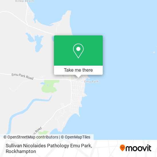 Mapa Sullivan Nicolaides Pathology Emu Park