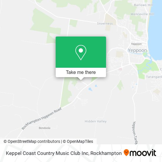 Keppel Coast Country Music Club Inc map