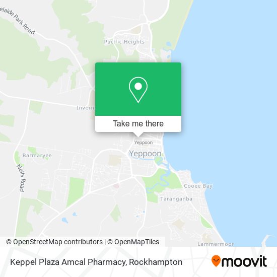 Keppel Plaza Amcal Pharmacy map